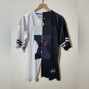 SAVAGE X FENTY RIHANNA  LVII Super Bowl Jersey Unisex S Two Tone